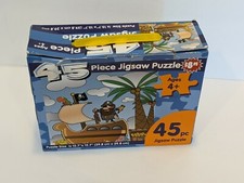 45 Piece Children's Jigsaw Puzzle ages 4 size 15.7 X 15.7 " in carrying case.