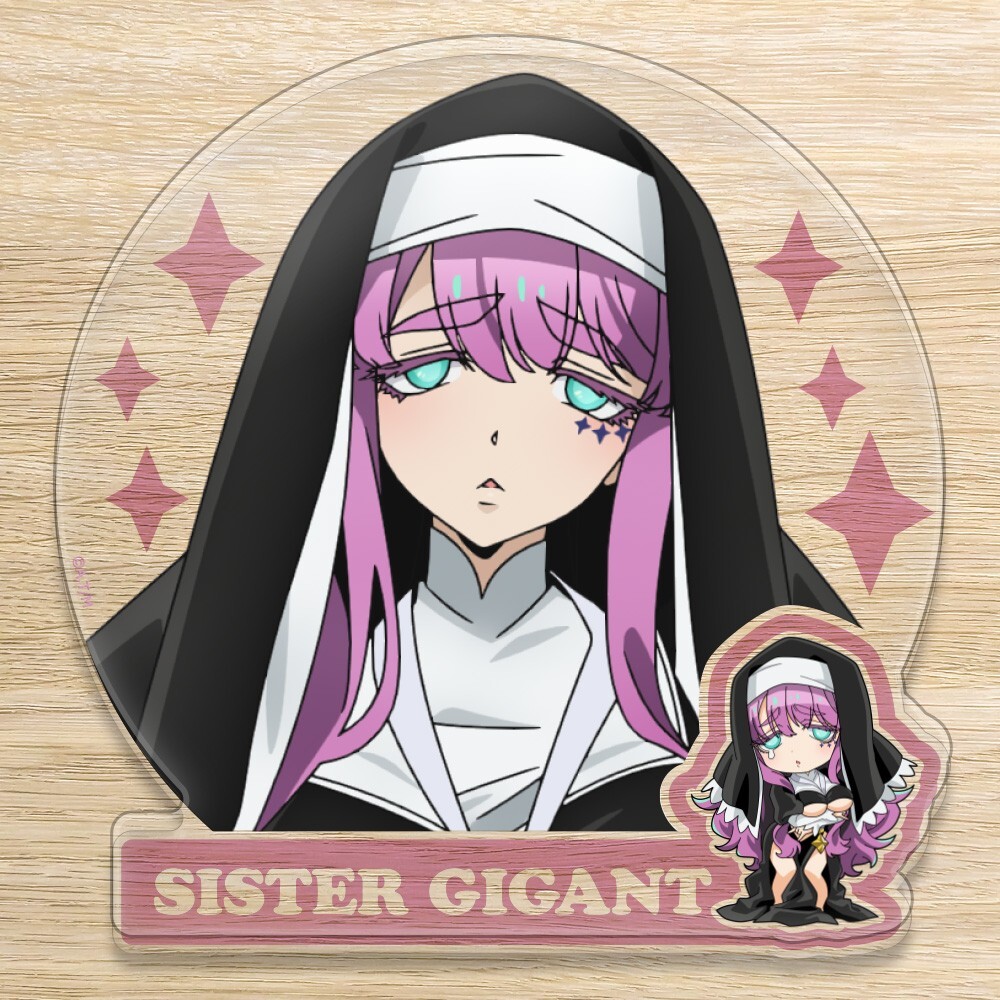 NEW Gushing over Magical Girls Sister Gigant Acrylic Coaster