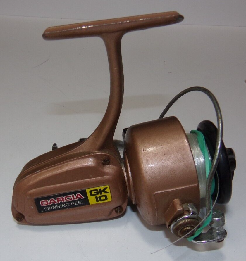 Vintage Garcia Kingfisher GK10 Spinning Reel Fishing The Garcia