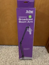 On-Stage MBS5000 Articulating Broadcast/Podcast/Studio Microphone Boom Arm