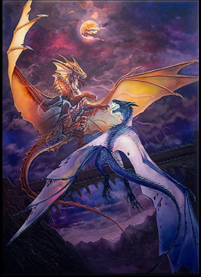 Displate Ultra Limited Edition Fiery Waltz
