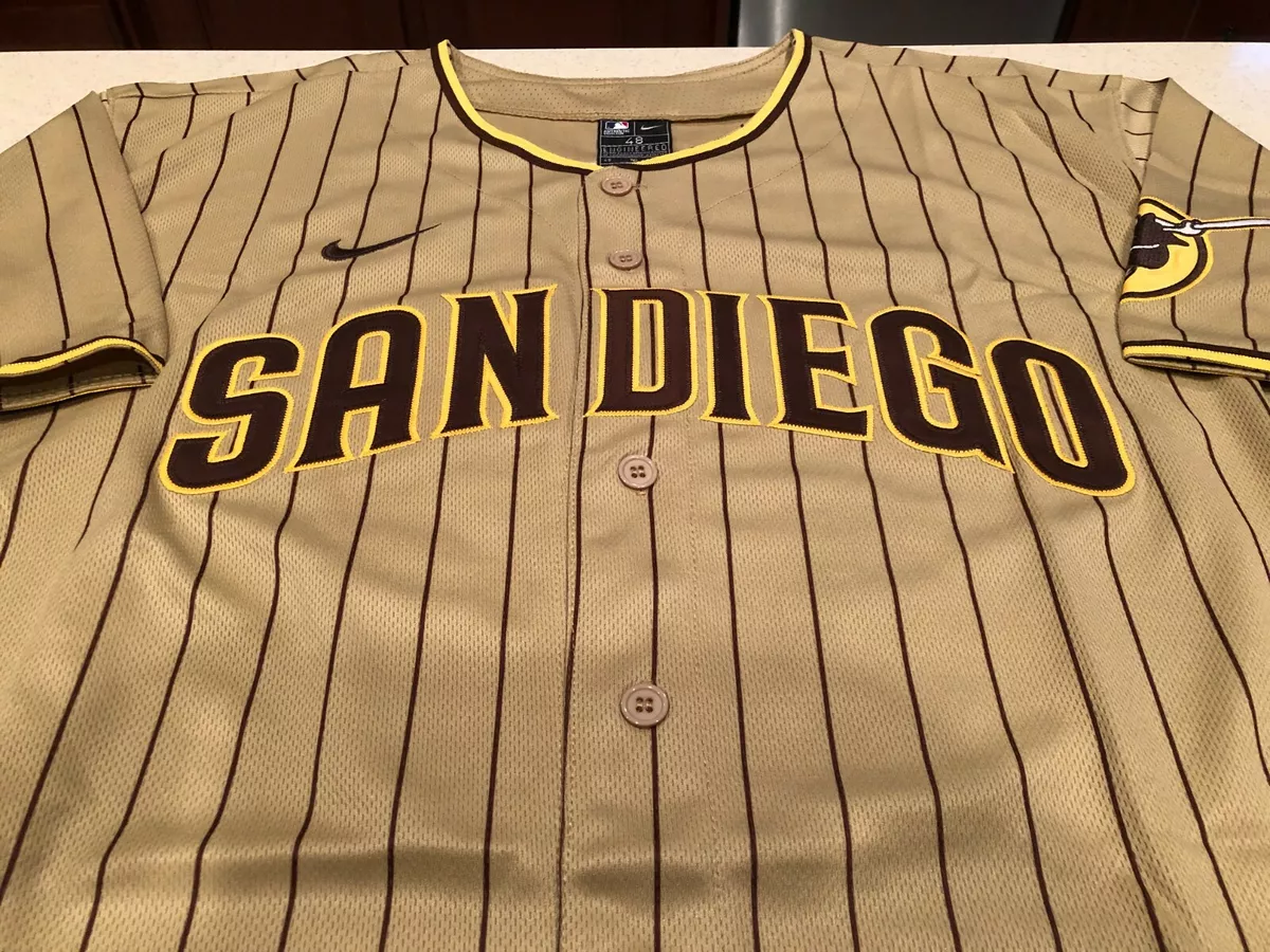 San Diego Padres Tan Fernando Tatis Jr Jersey - Mens XL - New