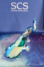 Swarovski 2013 Peacock Limited SCS Member Only Crystal Figurine - 1142861 - NIB