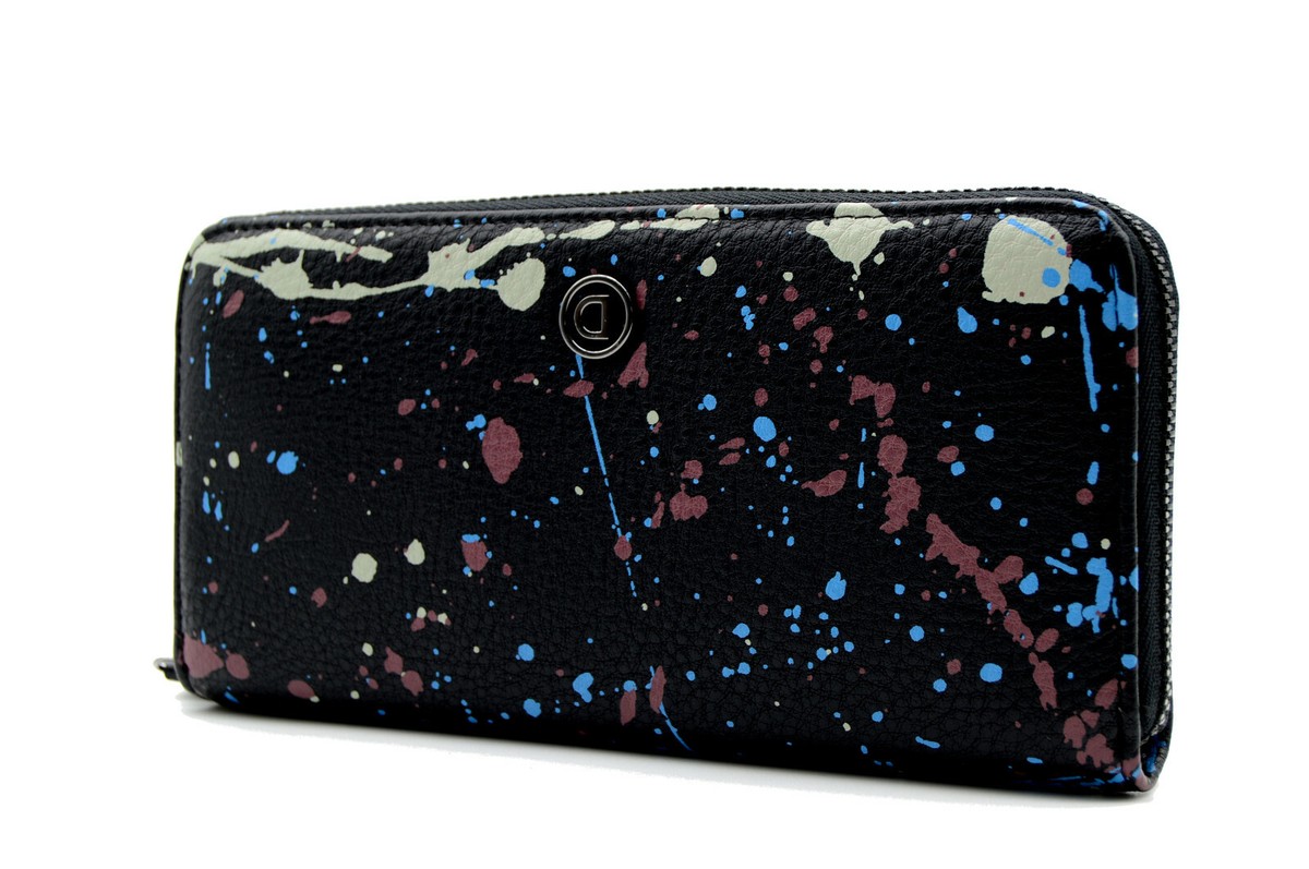 Desigual Geldbörse „Mone Magna Marisa“ In Gelb – Bestickte Designer-Brieftasche