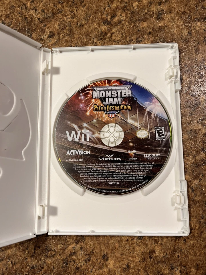 Monster Jam: Path of Destruction (Nintendo Wii, 2010) - Image 4 of 4