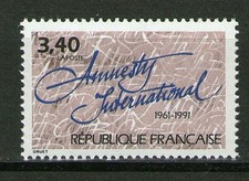 TIMBRE 2728 NEUF XX LUXE - 30 EME ANNIVERSAIRE DE AMNESTY INTERNATIONAL