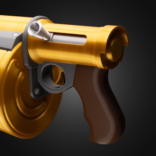 Team Fortress 2 Stickybomb Launcher Replica | TF2 Demoman 3D Printed Prop - Picture 8 of 14