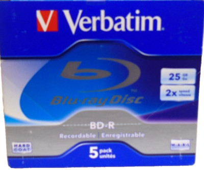Verbatim Blu-ray Discs - 5er Pack BD-R