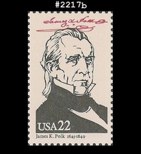 USA4 #2217b MNH 11th James Knox Polk