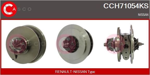 Cartouche CHRA équilibrée VSR pour turbo Nissan X-Trail I 2.2 dCi 4x4