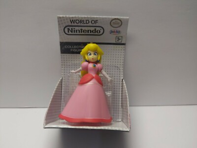 New Jakks Super Mario World of Nintendo Series Princess Peach Figure Rare