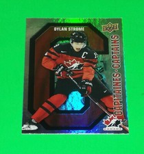 TIM HORTONS 2021 TEAM CANADA UPPER DECK DYLAN STROME CAPTAINS HOCKEY CARD CC 11