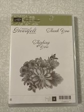 Stampin Up Rubber Stamps - Heartfelt Blooms
