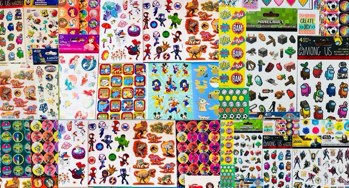 MEGA!!! 555+ SANDYLION STICKER COLLECTION - TONS OF MXD THEMES