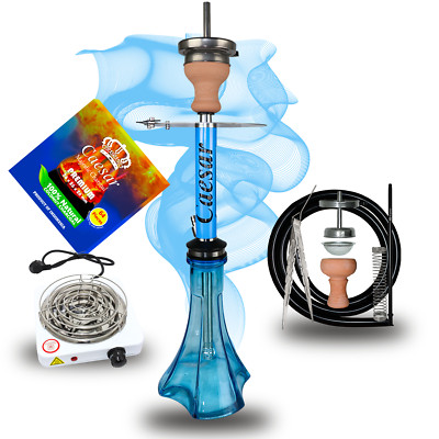 Caesar Shisha - Caesar 11 Blue Light Blue - Shisha Set