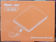 Newmowa 60 LED High Power Rechargeable Clip Fill Video Light with Front  Back