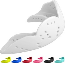 SISU Aero Mouth Guard Snow White Medium Rugby Gum Shield