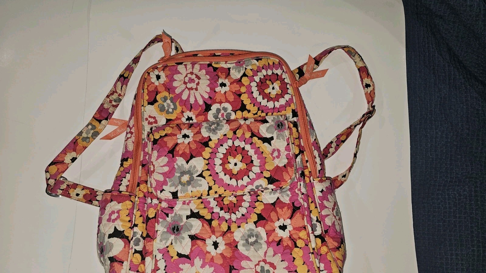 Vera Bradley Ultimate Backpack Pixie Blooms - image 3