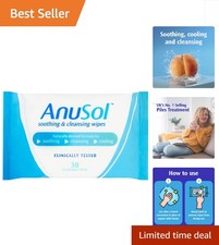 30-Pack Soothing Baby Wipes, Eco-Friendly Chamomile - Plastic-Free Cleanliness
