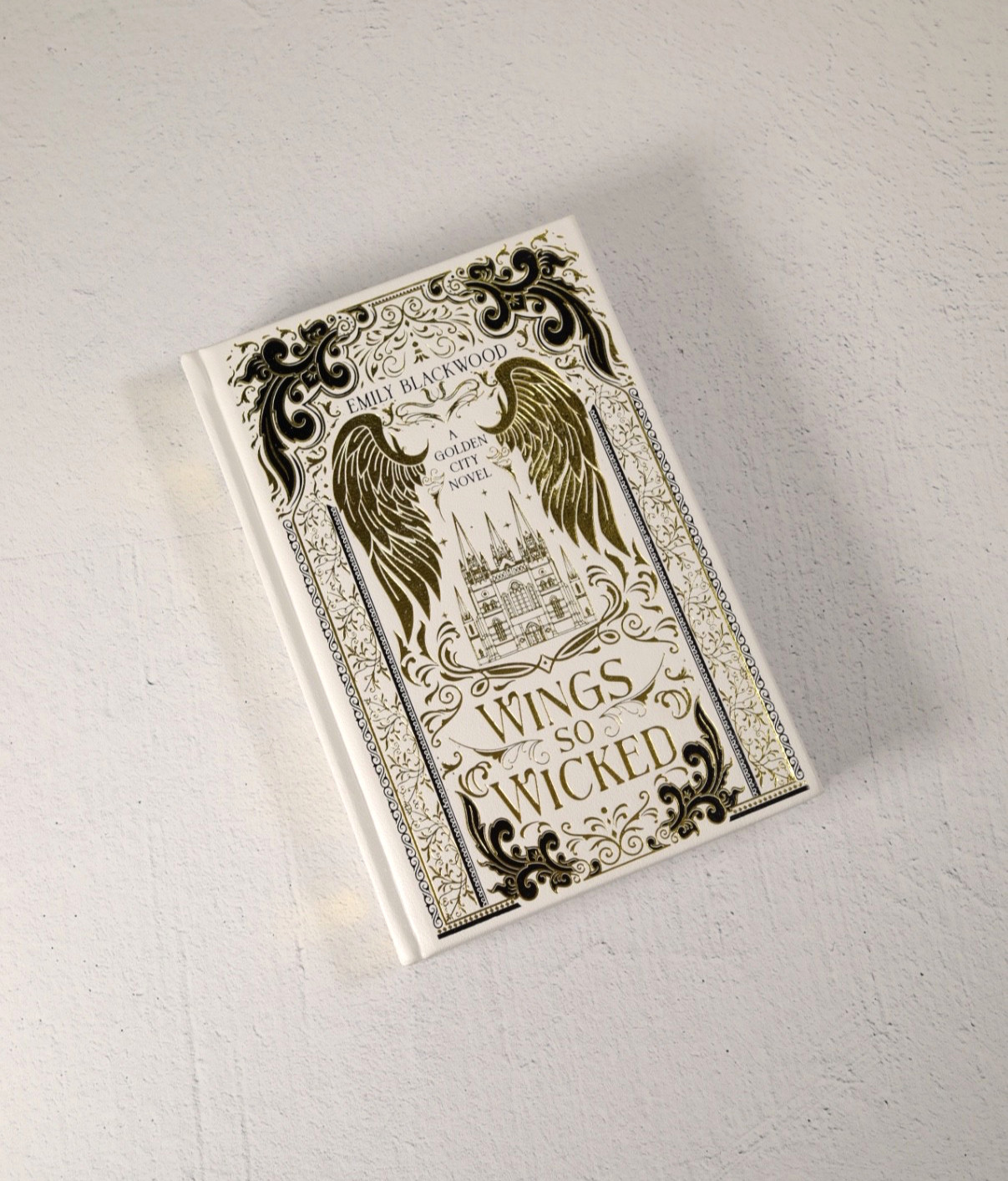 Wings So Wicked by Emily Blackwood Angel White Edition The Bookish Box