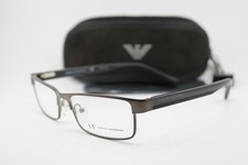 NEW ARMANI EXCHANGE AX 1009 6037 GUNMETAL BLACK AUTHENTIC EYEGLASSES 53-16
