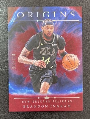 2024-25 Panini Origins - Brandon Ingram #39 Maroon /115