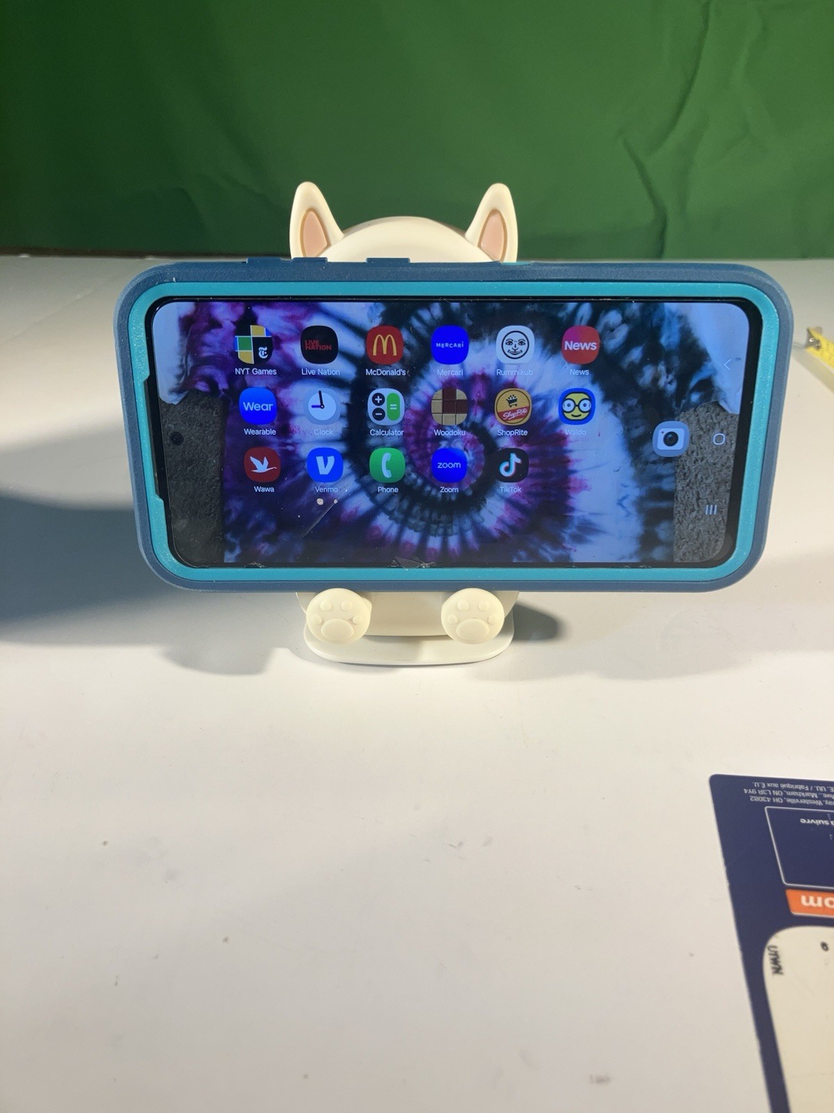 Be Happy. LIama Adjustable Holder, Phone And Tablet.