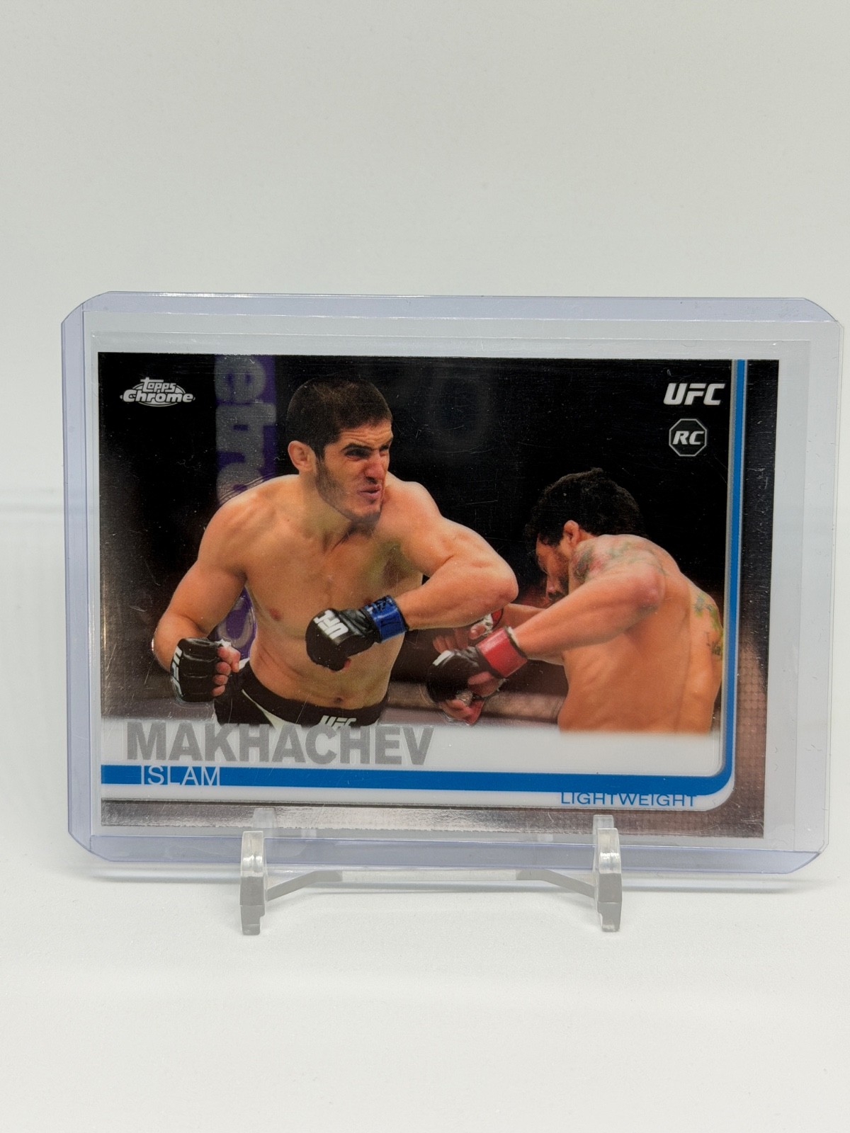 2019 Topps Chrome UFC Islam Makhachev #92 Rookie Card MMA
