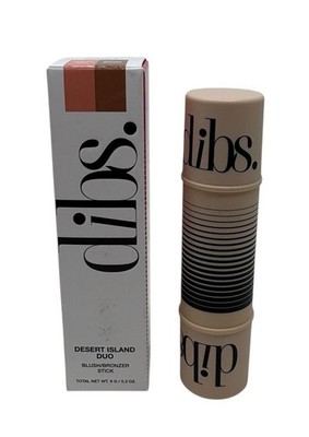 NEW Dibs Desert Island Duo 2 You Do You/Mood Boost Blush / Bronzer Stick NIB