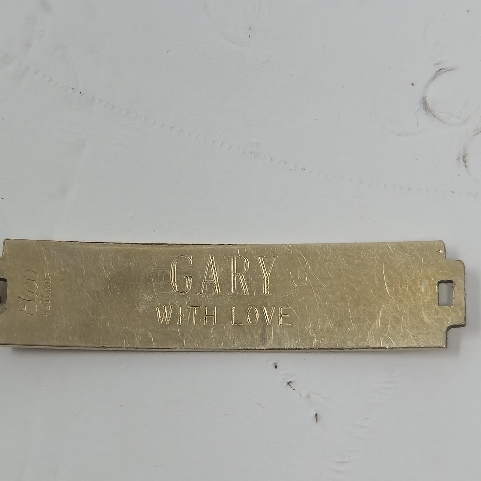 Vintage Elco 1/20 12K GF Gold Filled Sweetheart ID Bracelet Engraved "LYNNE" image 3