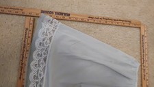 Vintage Pale Blue Half Slip, Skirt Size, Small in excellent pre-owned condition