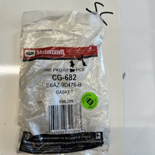Genuine Ford Motorcraft Gasket 4-Pack, E6AZ-9D476-B (CG-682)
