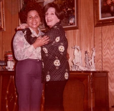 MEXICAN MOVIE STAR LIBERTAD LAMARQUE CANDID SNAPSHOT 1960s ORIG PHOTO MA8