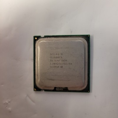 Intel Celeron D 352 CPU 3.20GHz 512K 533MHz LGA775 SL96P Processor