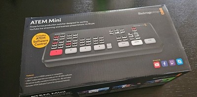 Blackmagic Design ATEM Mini Switcher 4x HDMI, USB, Live-Streaming, Chroma Key