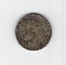 HOLLAND Netherlands Curacao 1900 silver coin 1/4 gulden nice grade