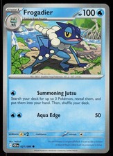 Frogadier 021/086 Common Chaos Rising Pokemon Near Mint