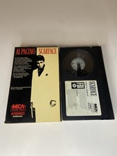 Scarface 1983, Beta Tape MCA Al Pacino Betamax