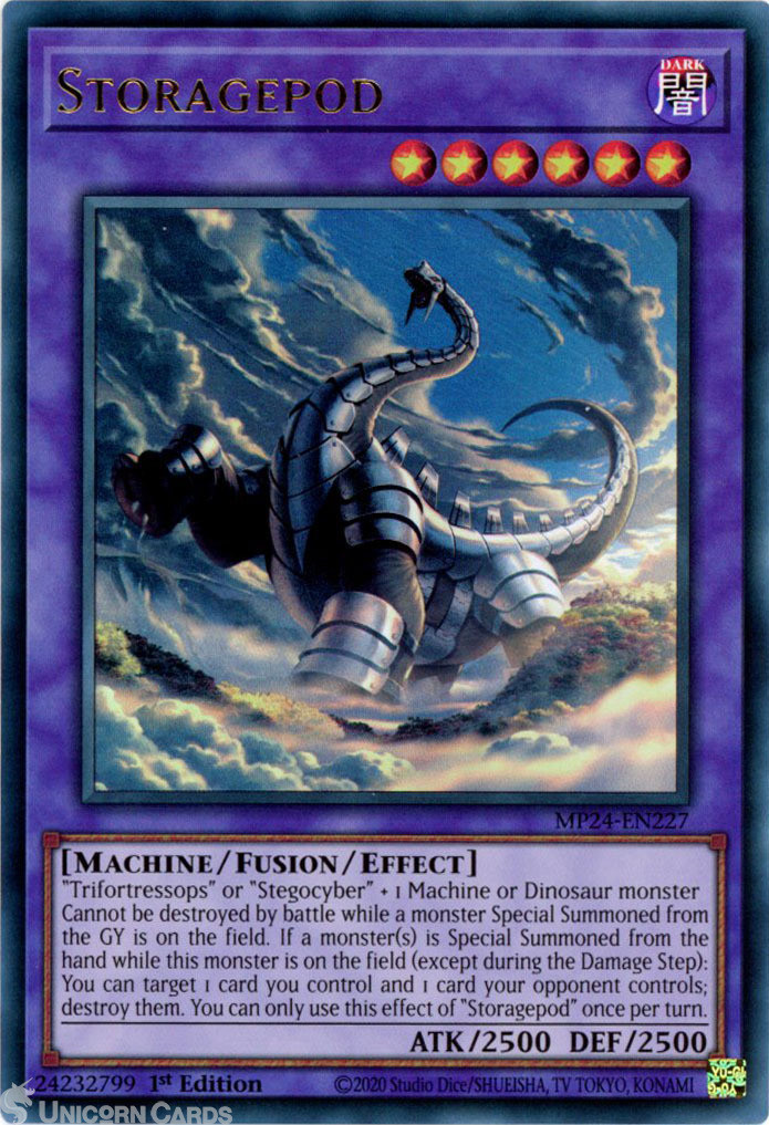 MP24-EN227 Storagepod : Ultra Rare 1st Edition YuGiOh Card