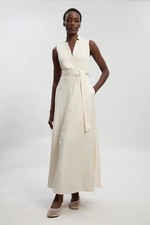 Karen Millen Maxi Dress Womens Elevated Day Dresses