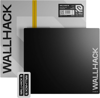 WALLHACK SP-004A Glass Gaming Mouse Pad Black New