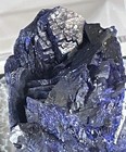 Deep Blue Azurite Cluster – Milpillas Mine — photo 3