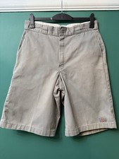 Dickies Shorts Mens 34 inch Grey Leg 12.5" Rise 14" SS1018