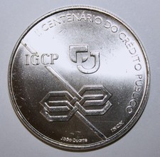 A1 - Portugal 1000 Escudos 1997 Brilliant Unc. Silver Coin - Credito Publico