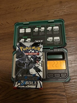 EXTREMELY HEAVY Pokémon Black Bolt Factory Sealed 22.77g + Random Art