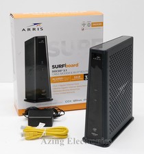 Arris SURFboard SBG8300 Desktop DOCSIS 3.1 Cable Modem and Wi-Fi Router Black