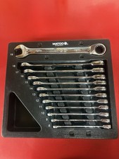 Matco Tools - 12 Pc 72-tooth Metric Combination Ratcheting Wrench Set S7grfm12