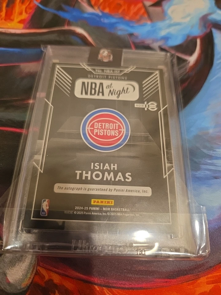 Isiah Thomas Auto 2024-25 Noir Panini 20/25 Foto 2 de 2