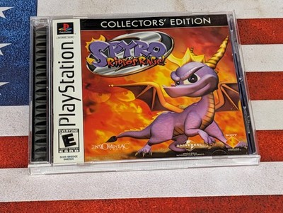 Spyro 2: Ripto's Rage! Collector's Edition Sony PlayStation PS1 CIB From Box Set