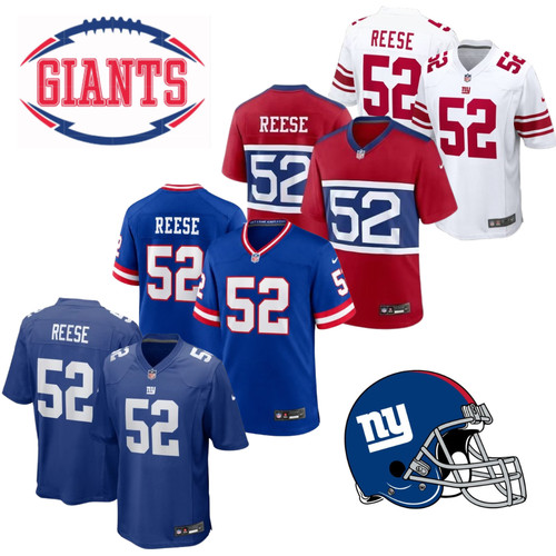 Arvell #52 Reese 2026 MEN Stitched Jersey Blue/White/Red/Alternate Royal